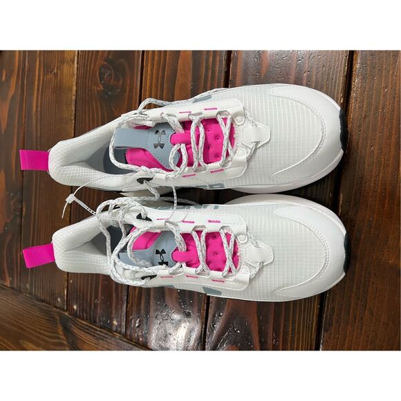 Under Armour HOVR Running Shoes White Pink Men’s Size 12 / Women’s 13.5 main image 6